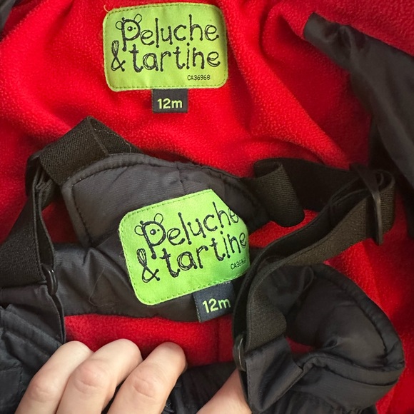 Peluche & Tartine Snowsuit baby 12 months winter - Picture 3 of 3